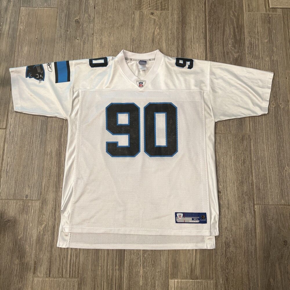 Julius Pepper #90 Carolina Panthers On Field Reebok Jersey XL